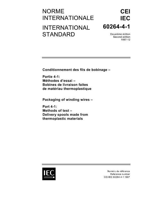 Cover IEC 60264-4-1:1997